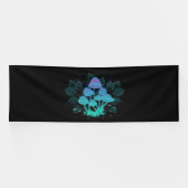 Paddenstoelen in struiken spandoek (Horizontaal)