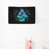 Paddenstoelen in Struiken Spandoek (Insitu)