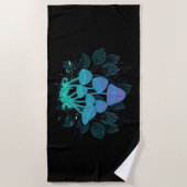 Paddenstoelen in struiken strandlaken (Voorkant)