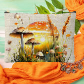 Paddenstoelen in zonsondergang etui