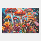 paddenstoelen inpakpapier vel (Voorkant 2)