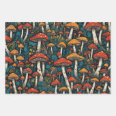 paddenstoelen inpakpapier vel (Voorkant)