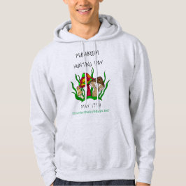 Paddenstoelen jagen Dag 17 Mei Vakantie Hoodie