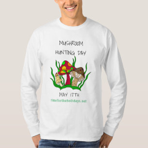 Paddenstoelen jagen Dag 17 Mei Vakantie   T-shirt