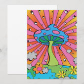 Paddenstoelen Jager Kidcore Paddenstoel Kaart (Voorkant / Achterkant)