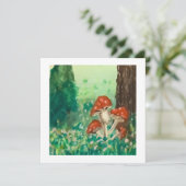 paddenstoelen kaart (Staand voorkant)