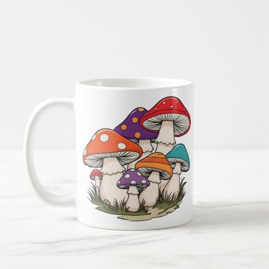 paddenstoelen koffiemok (Links)