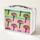 Paddenstoelen Kunst Grappige Lunchbox (Achterkant)