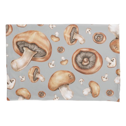 paddenstoelen kussensloop (Voorkant-Links)