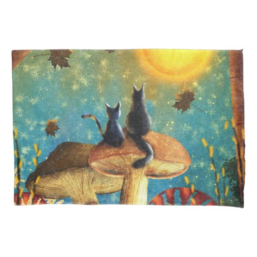 paddenstoelen kussensloop (Voorkant)