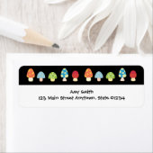 Paddenstoelen Label Blank (Insitu)