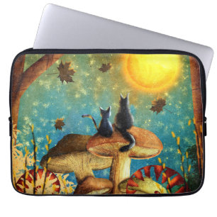 paddenstoelen laptop sleeve
