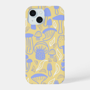 Paddenstoelen Lavendel Cream iPhone 15 Case