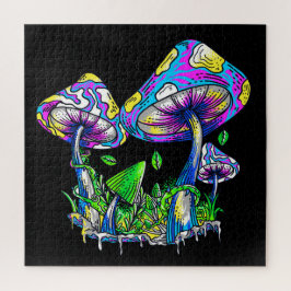 Paddenstoelen Legpuzzel