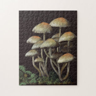 paddenstoelen legpuzzel