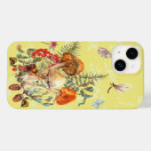 Paddenstoelen, libellen, moten en slakken Case-Mate iPhone case (Achterkant (horizontaal))