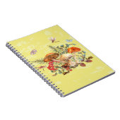 Paddenstoelen, libellen, moten en slakken notitieboek (Rechterzijde)