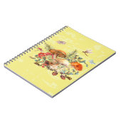 Paddenstoelen, libellen, moten en slakken notitieboek (Linkerzijde)