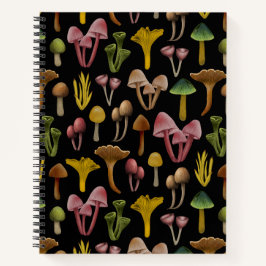 Paddenstoelen, Lichen en Colorful Fungi Notitieboek