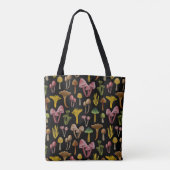 Paddenstoelen, Lichen en Colorful Fungi Tote Bag (Achterkant)