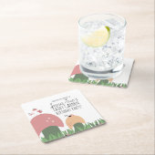 Paddenstoelen Lieveheersbeestjes Vlinders Sprookje Kartonnen Onderzetters (Insitu)