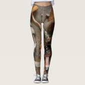 paddenstoelen Love Fungi Leggings (Voorkant)