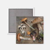 Paddenstoelen Love Fungi Magneet (Voorkant / Achterkant)