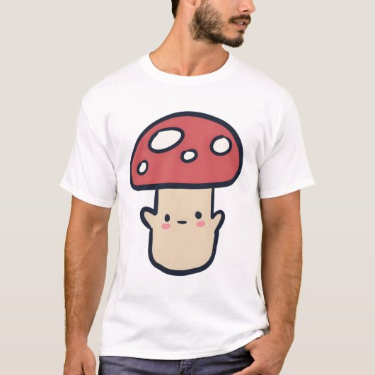 Paddenstoelen Magie T-shirt (Voorkant)