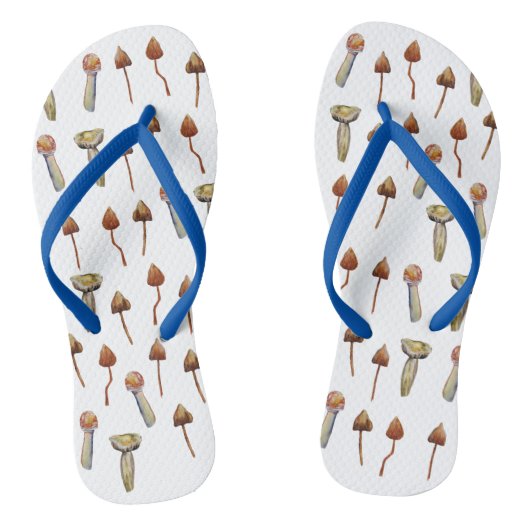 Paddenstoelen Magie Teenslippers (Voetbed)