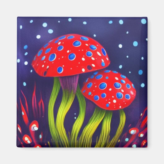 paddenstoelen magneet (Voorkant)
