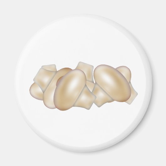 paddenstoelen Magnet (Voorkant)