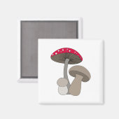 paddenstoelen Magnet (Voorkant / Achterkant)
