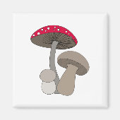 paddenstoelen Magnet (Voorkant)