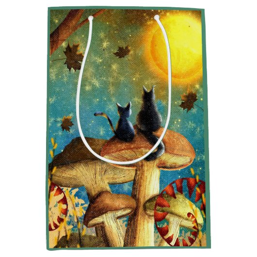 paddenstoelen medium cadeauzakje (Voorkant)