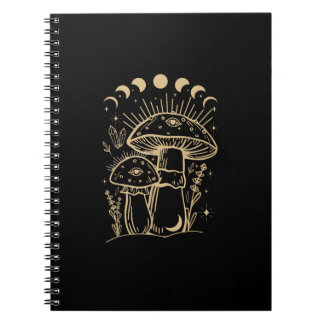 Paddenstoelen & Minimalisme Cottage Aesthetische Notitieboek