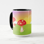 paddenstoelen mok (Voorkant links)
