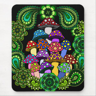 paddenstoelen Mousepad Muismat