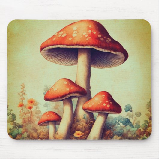 paddenstoelen muismat (Voorkant)