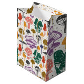 Paddenstoelen Mycoloog botanische esthetica Medium Cadeauzakje (Voorkant Gekanteld)