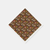 Paddenstoelen Napkins Servet (Hoek)