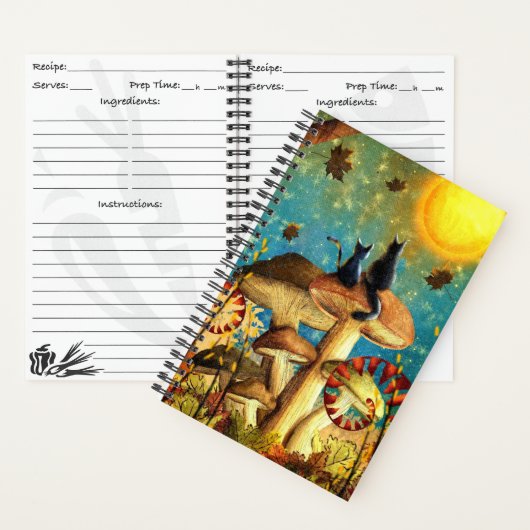 paddenstoelen notitieboek (Binnen)