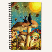 paddenstoelen notitieboek (Voorkant)