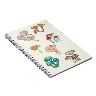 Paddenstoelen Notitieboek