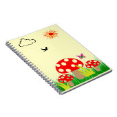 paddenstoelen notitieboek (Rechterzijde)