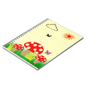 paddenstoelen notitieboek (Linkerzijde)