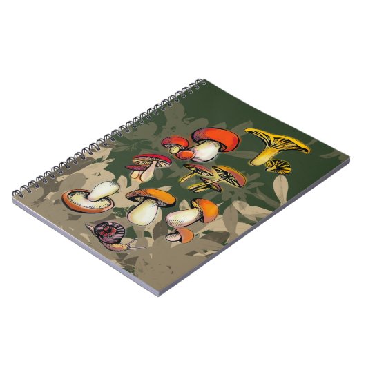 Paddenstoelen Notitieboek (Linkerzijde)