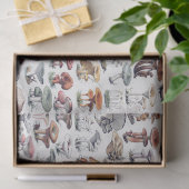  paddenstoelen Ontvlechting van kuilvoer Tissuepapier (Geschenk)