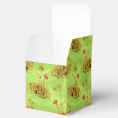 Paddenstoelen op een mos bedankdoosjes (Geopend)