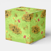 Paddenstoelen op een mos bedankdoosjes (Achterkant)