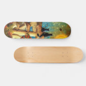 paddenstoelen persoonlijk skateboard (Horizontaal)